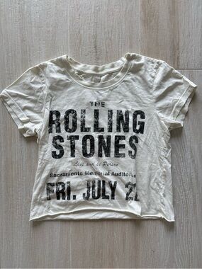 Rolling Stones Cream Graphic Kids Tee